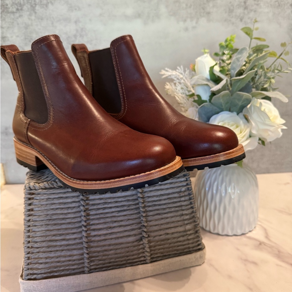 Women’s Brown Portland Leather Patina Chelsea Boots